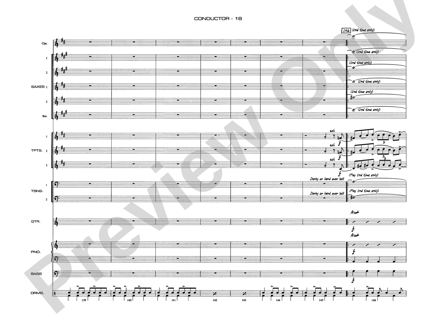 A Salute to Benny Goodman: Jazz Ensemble Conductor Score & Parts