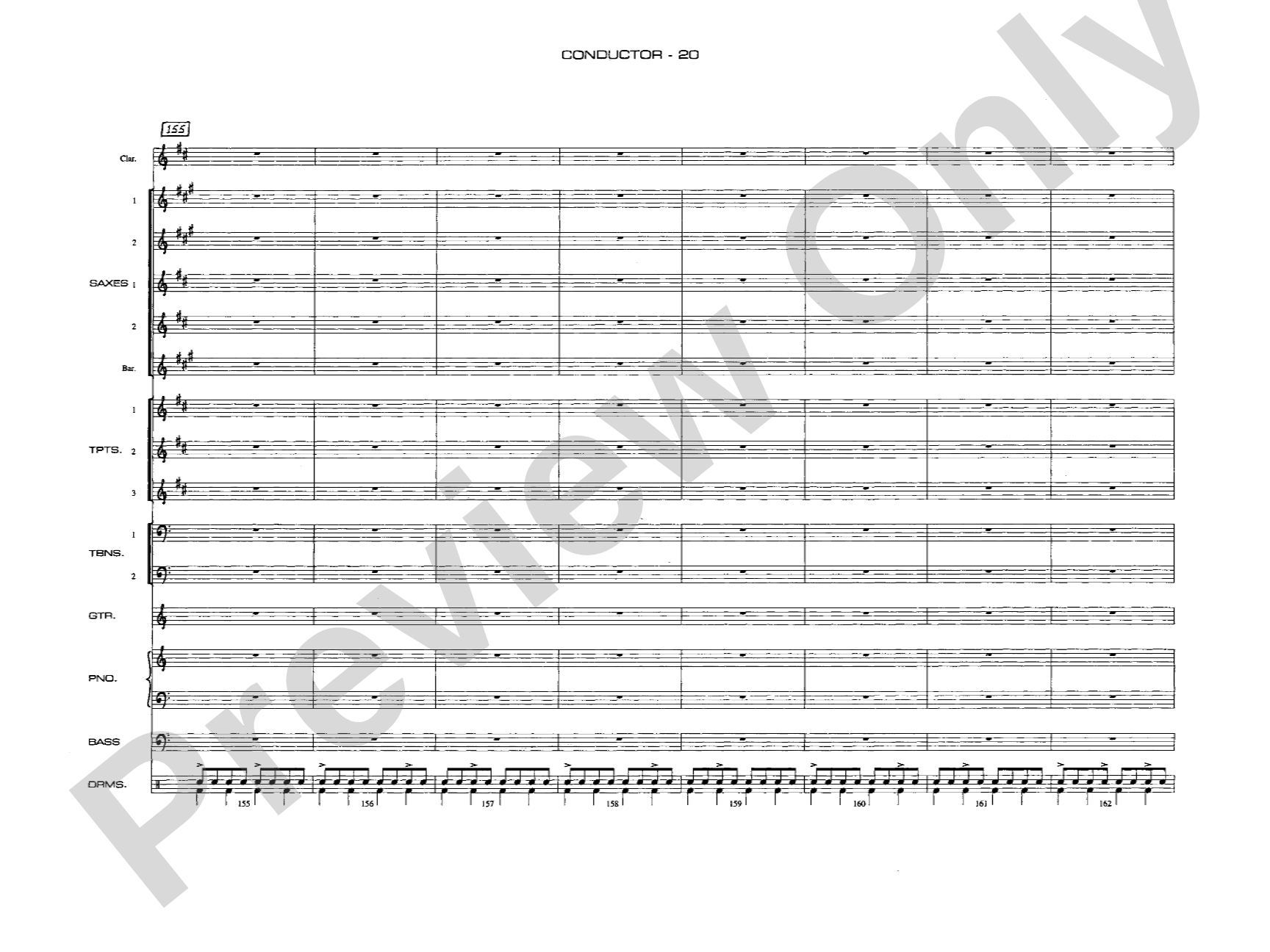 A Salute to Benny Goodman: Jazz Ensemble Conductor Score & Parts