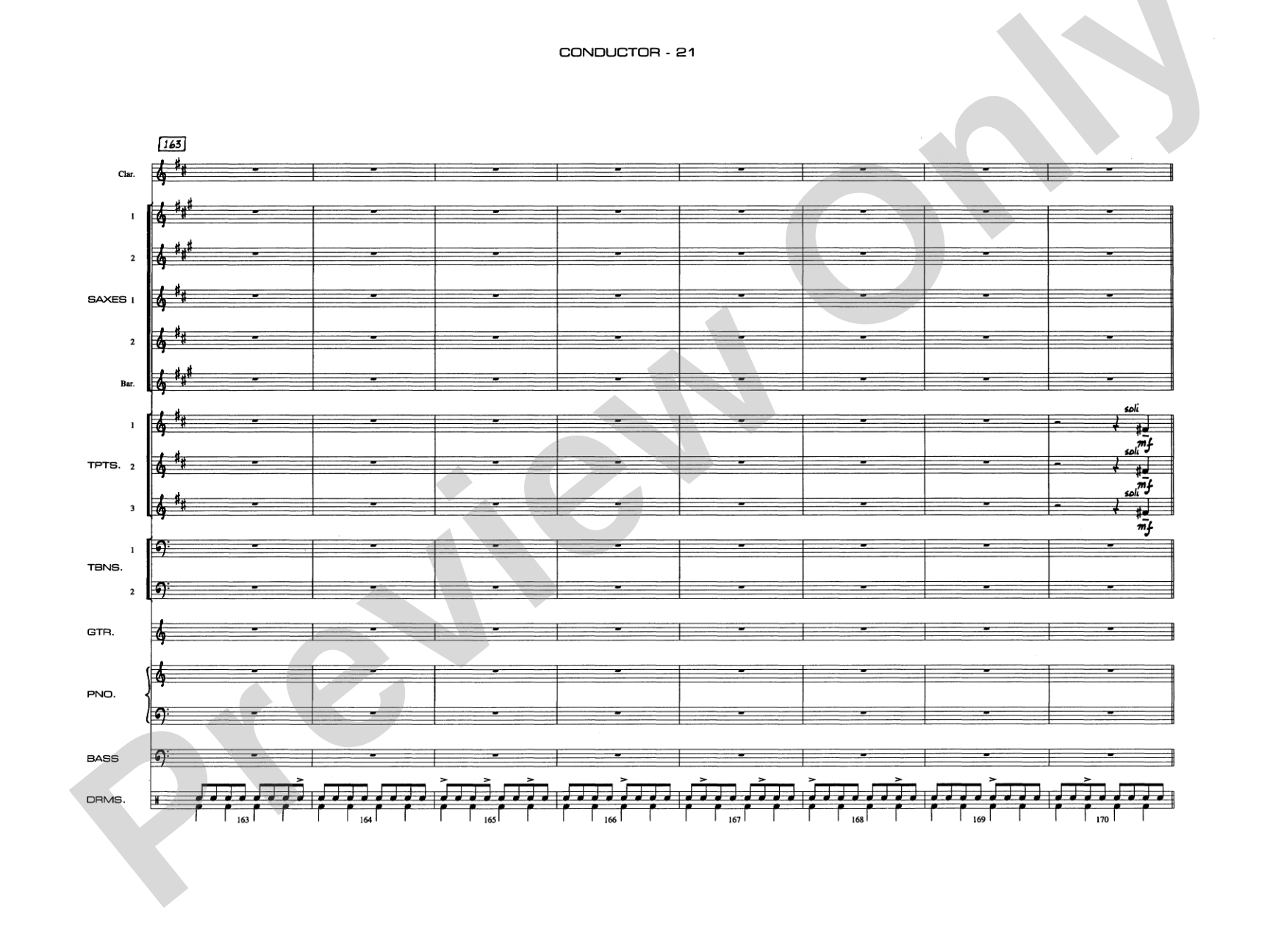 A Salute to Benny Goodman: Jazz Ensemble Conductor Score & Parts