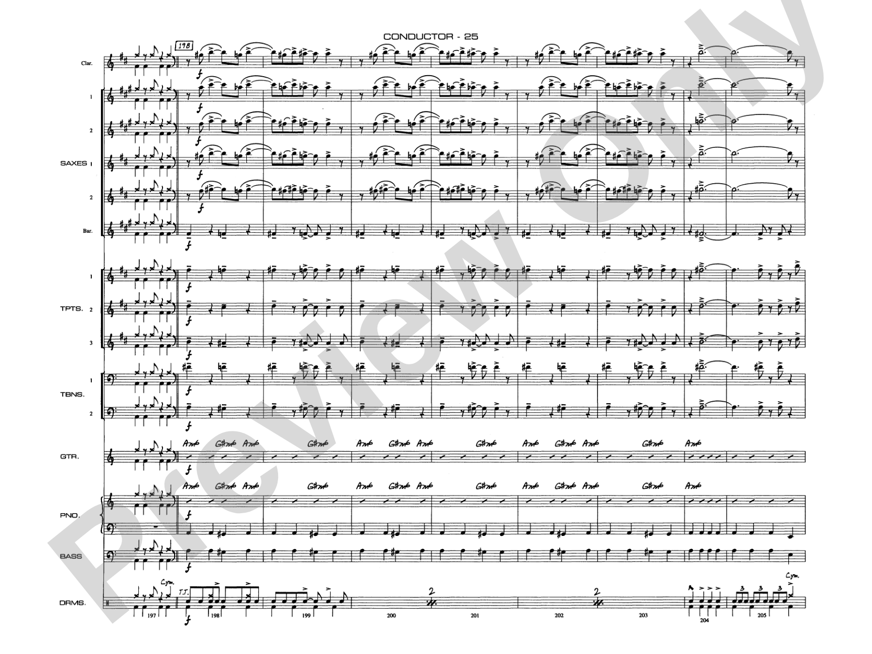 A Salute to Benny Goodman: Jazz Ensemble Conductor Score & Parts