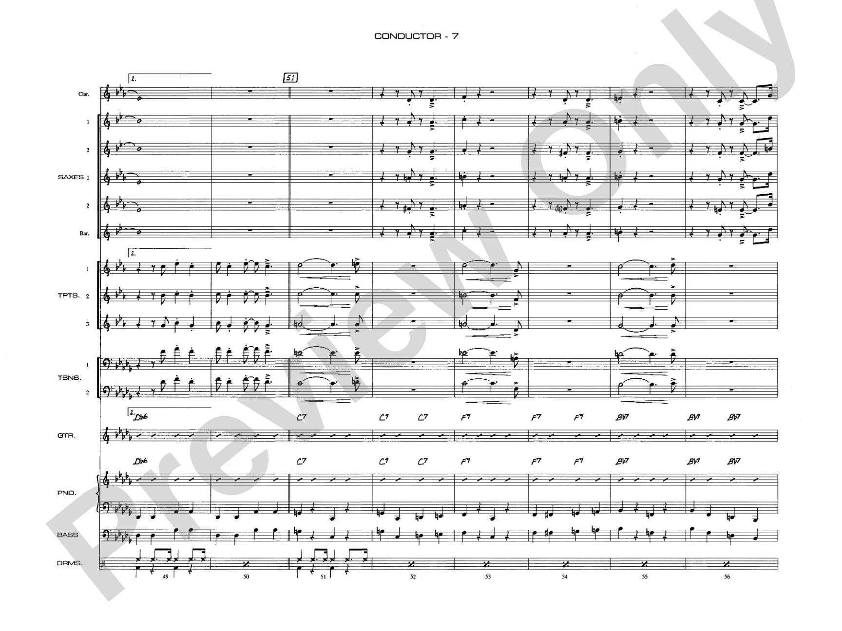 A Salute to Benny Goodman: Jazz Ensemble Conductor Score & Parts