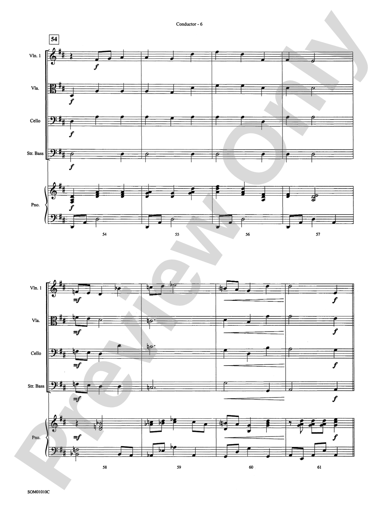 Harry Potter, Themes from: String Orchestra Conductor Score & Parts