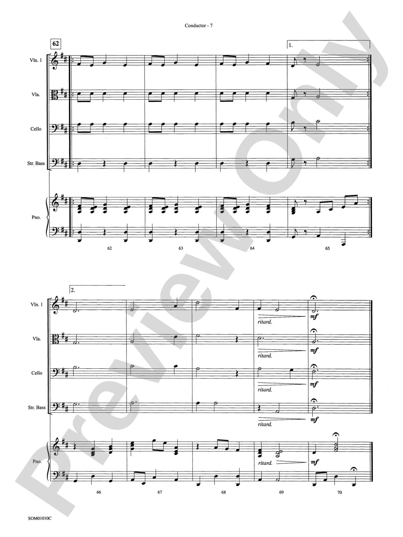 Harry Potter, Themes from: String Orchestra Conductor Score & Parts