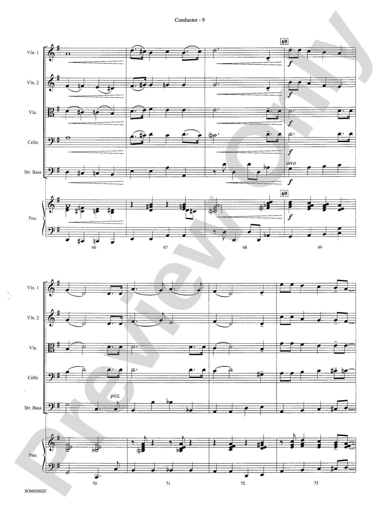 Winter Wonderland / Let It Snow!: String Orchestra Conductor Score & Parts