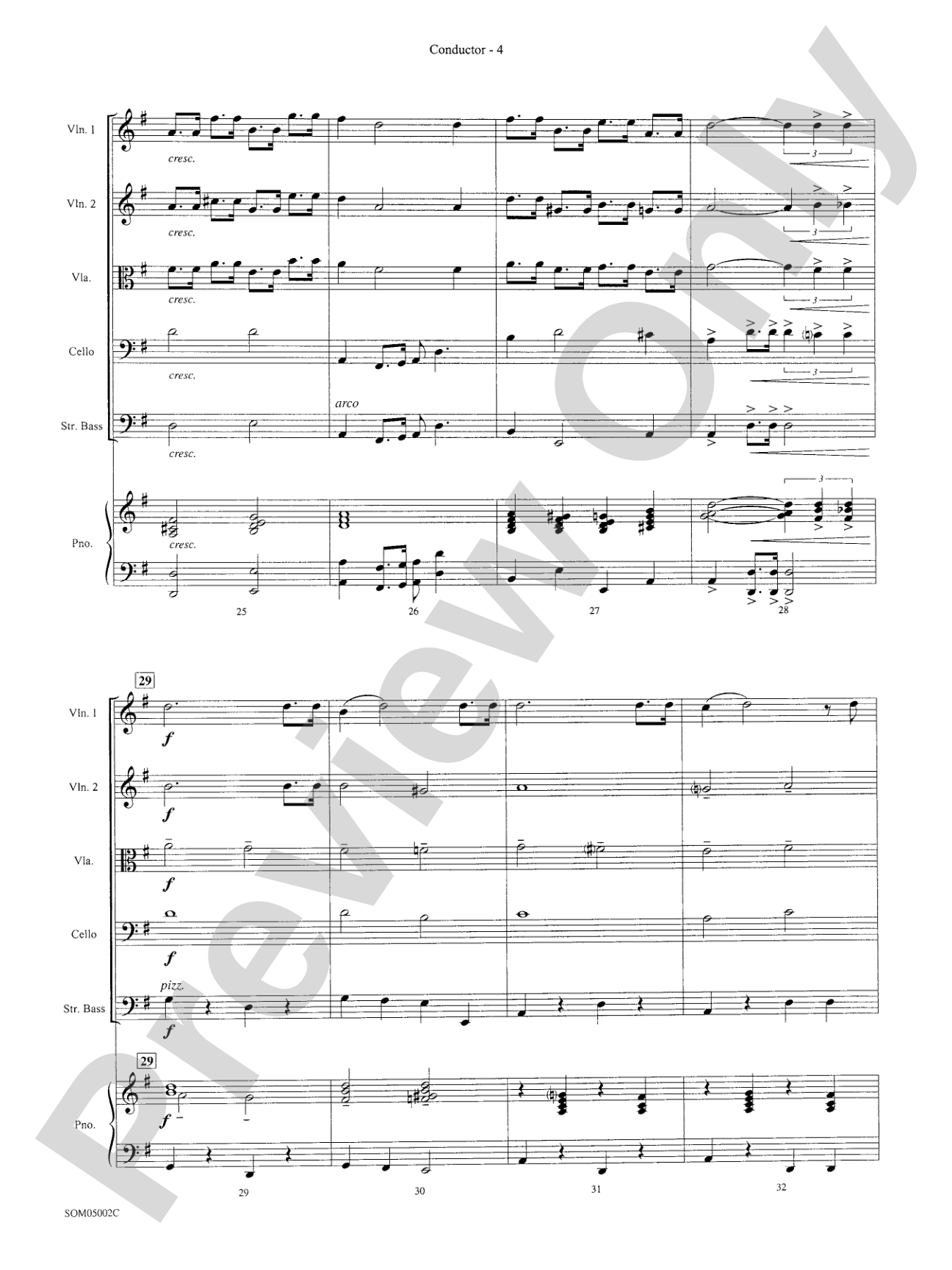 Winter Wonderland / Let It Snow!: String Orchestra Conductor Score & Parts
