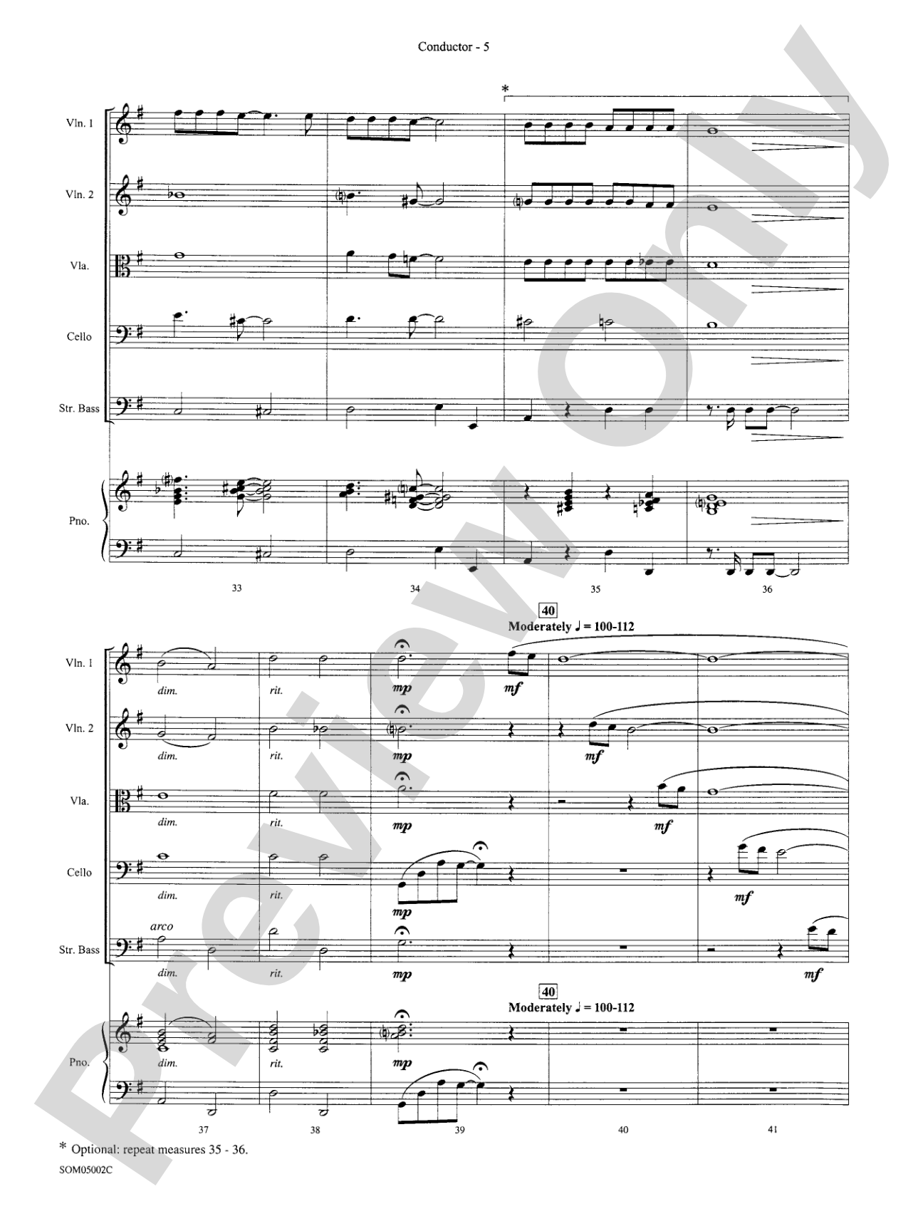Winter Wonderland / Let It Snow!: String Orchestra Conductor Score & Parts