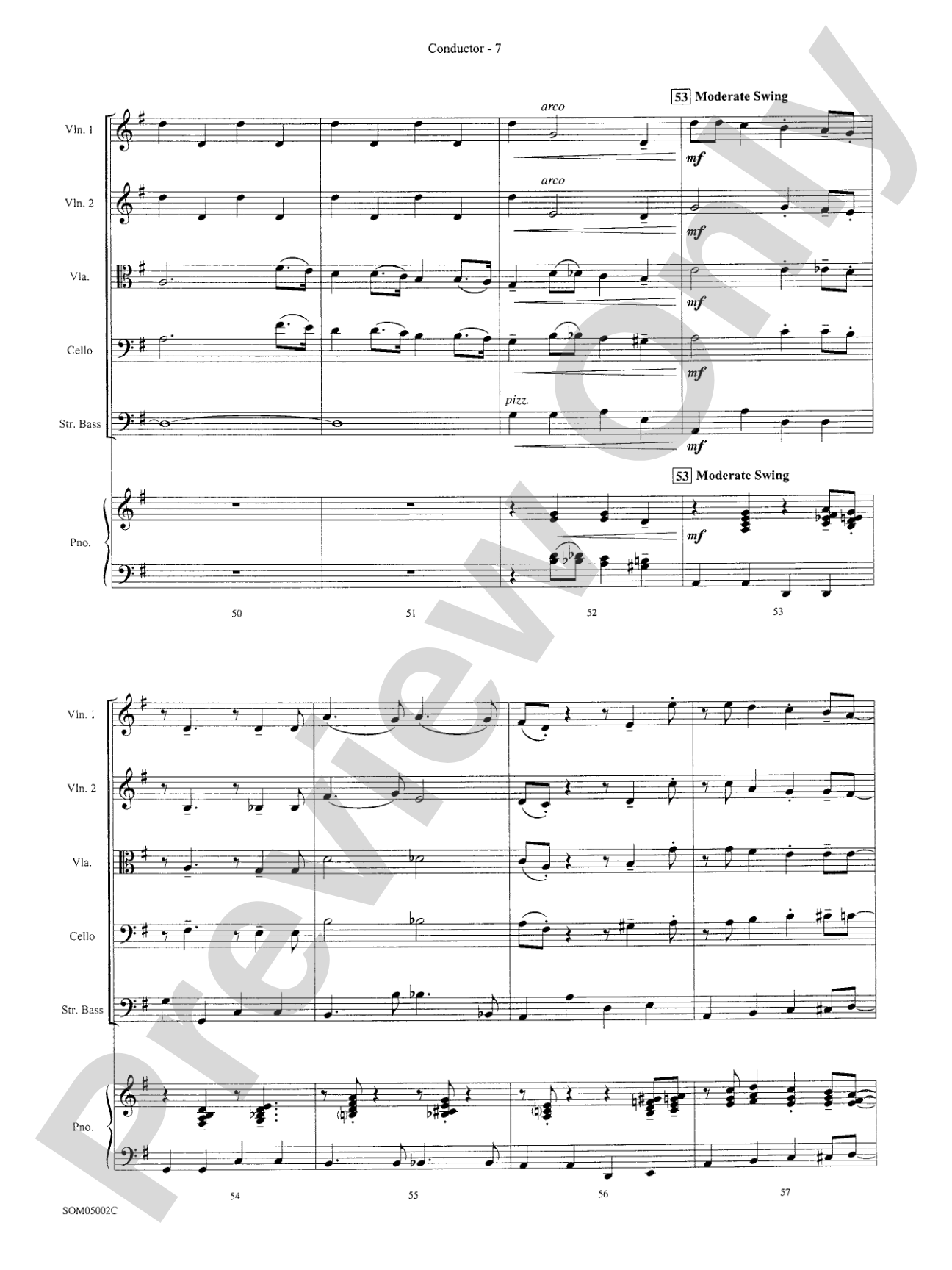 Winter Wonderland / Let It Snow!: String Orchestra Conductor Score & Parts