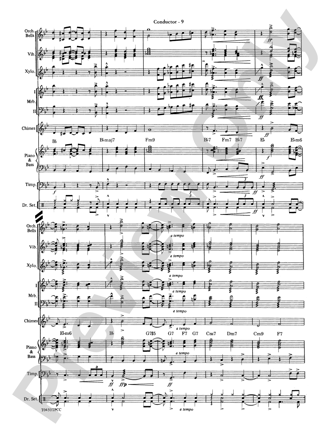 New York, New York, Theme from: Percussion Ensemble