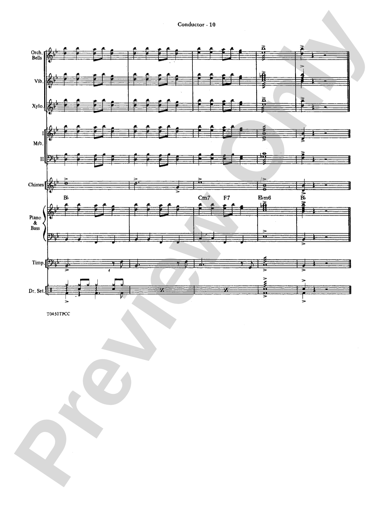 New York, New York, Theme from: Percussion Ensemble