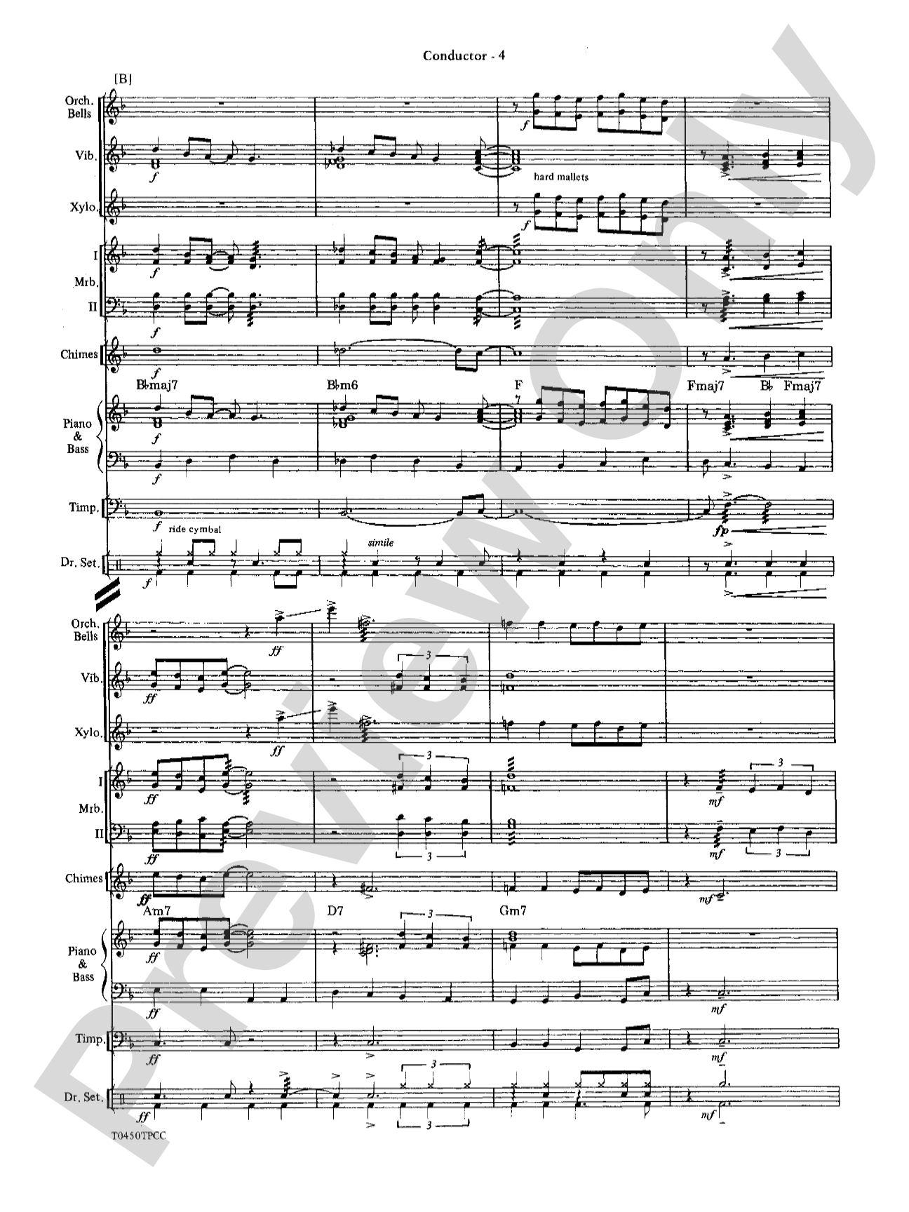 New York, New York, Theme from: Percussion Ensemble