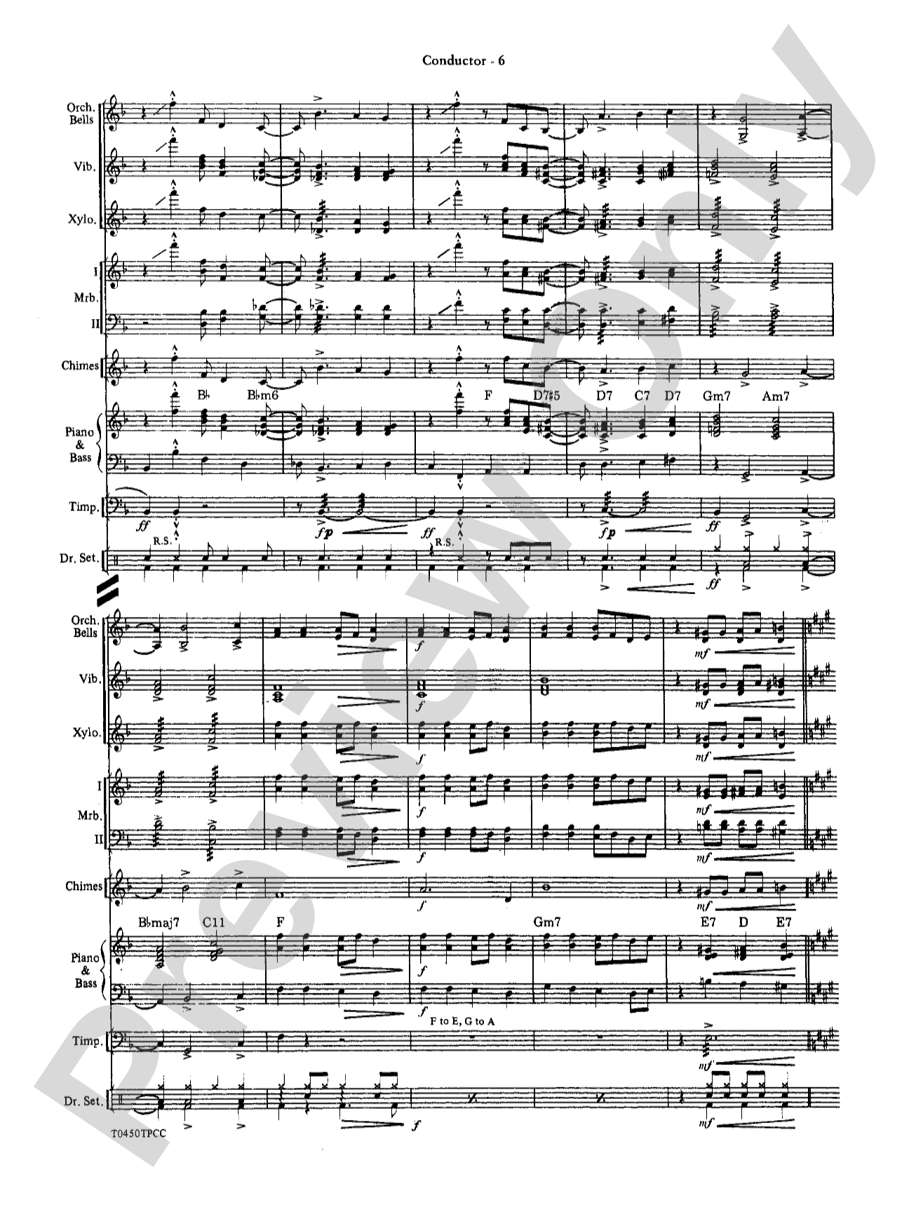 New York, New York, Theme from: Percussion Ensemble