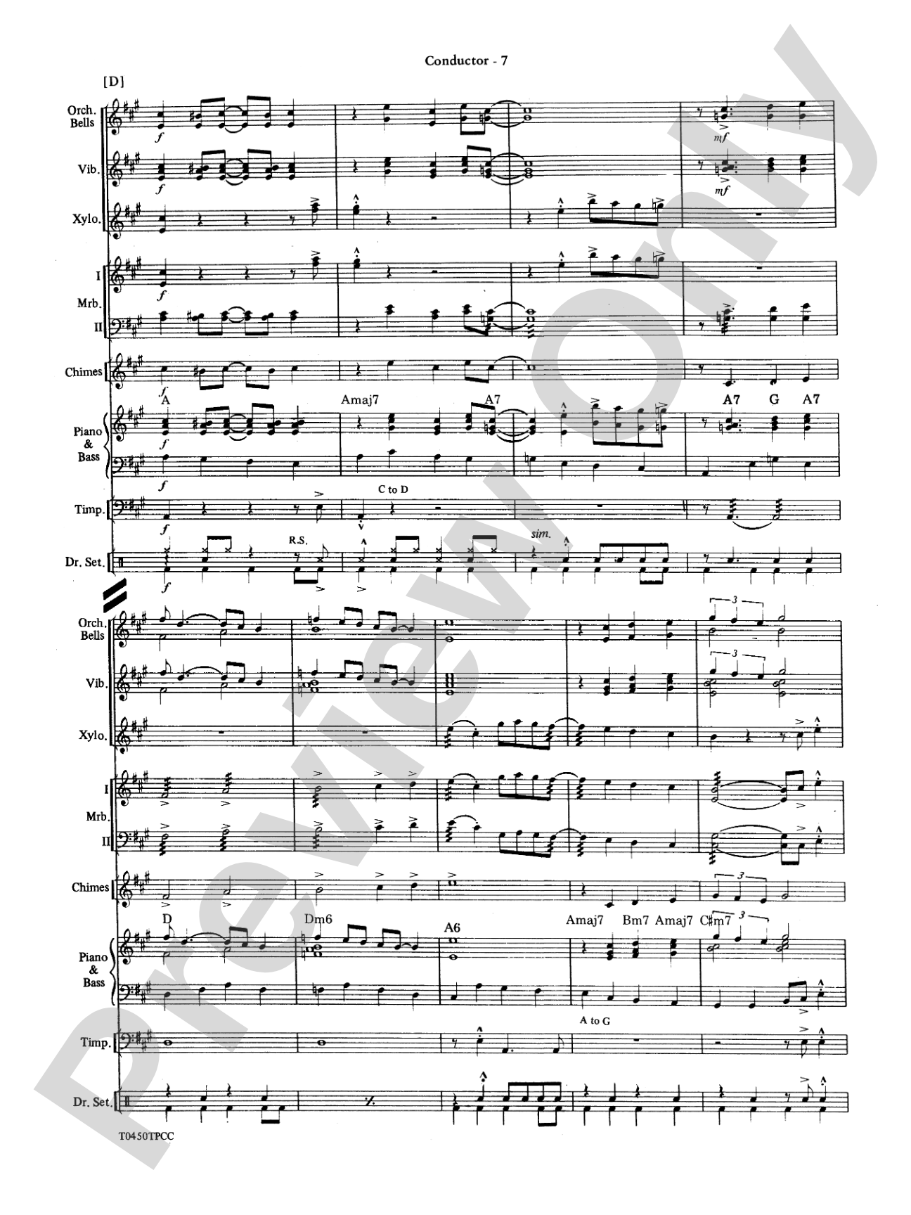 New York, New York, Theme from: Percussion Ensemble