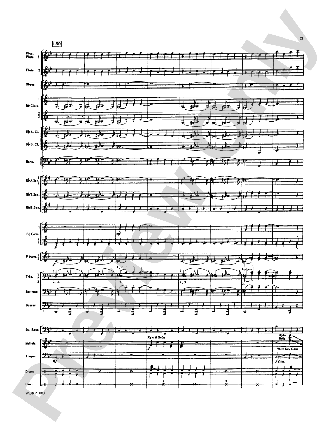 Looney Tunes Overture: Concert Band Conductor Score & Parts