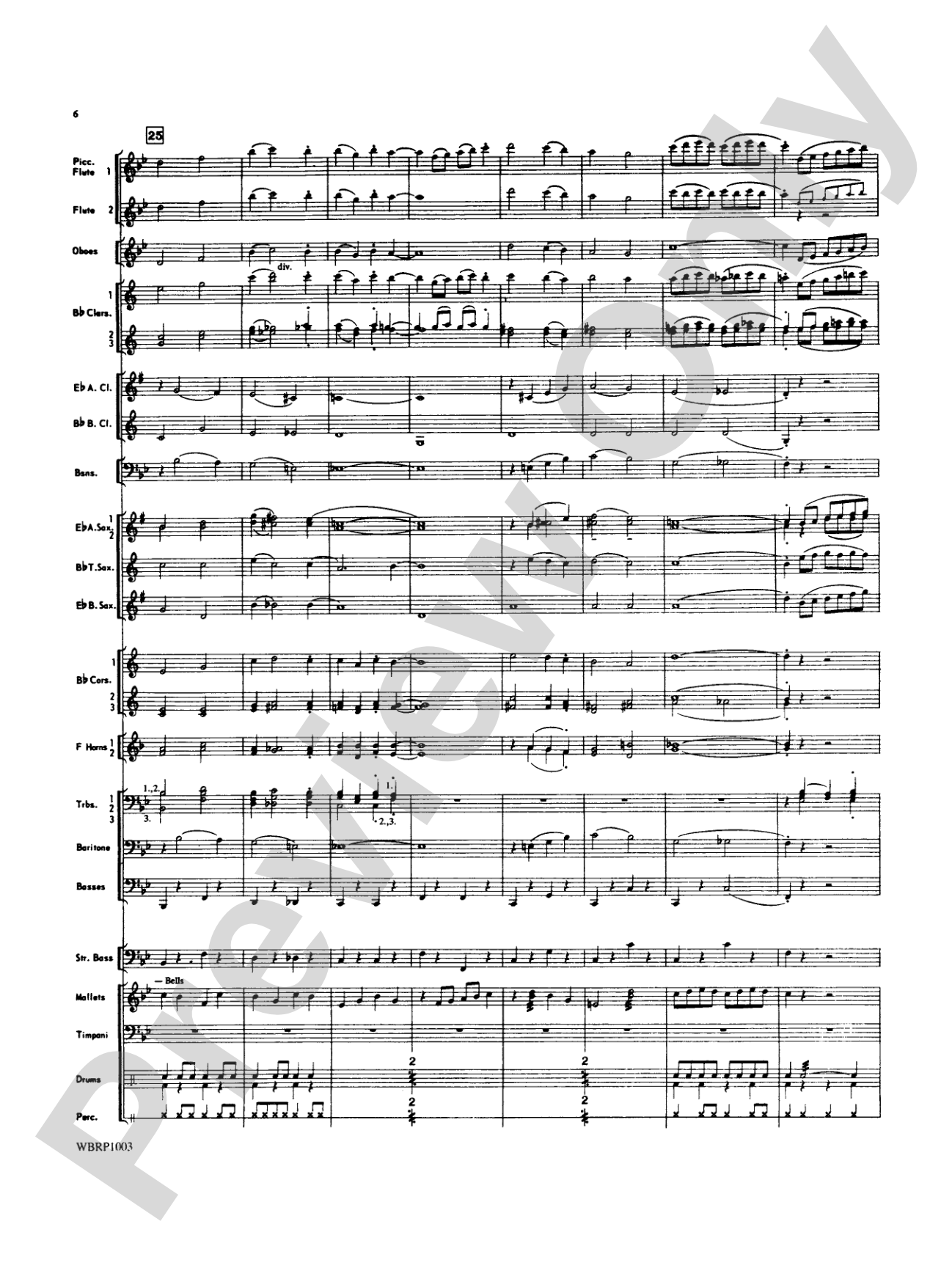 Looney Tunes Overture: Concert Band Conductor Score & Parts
