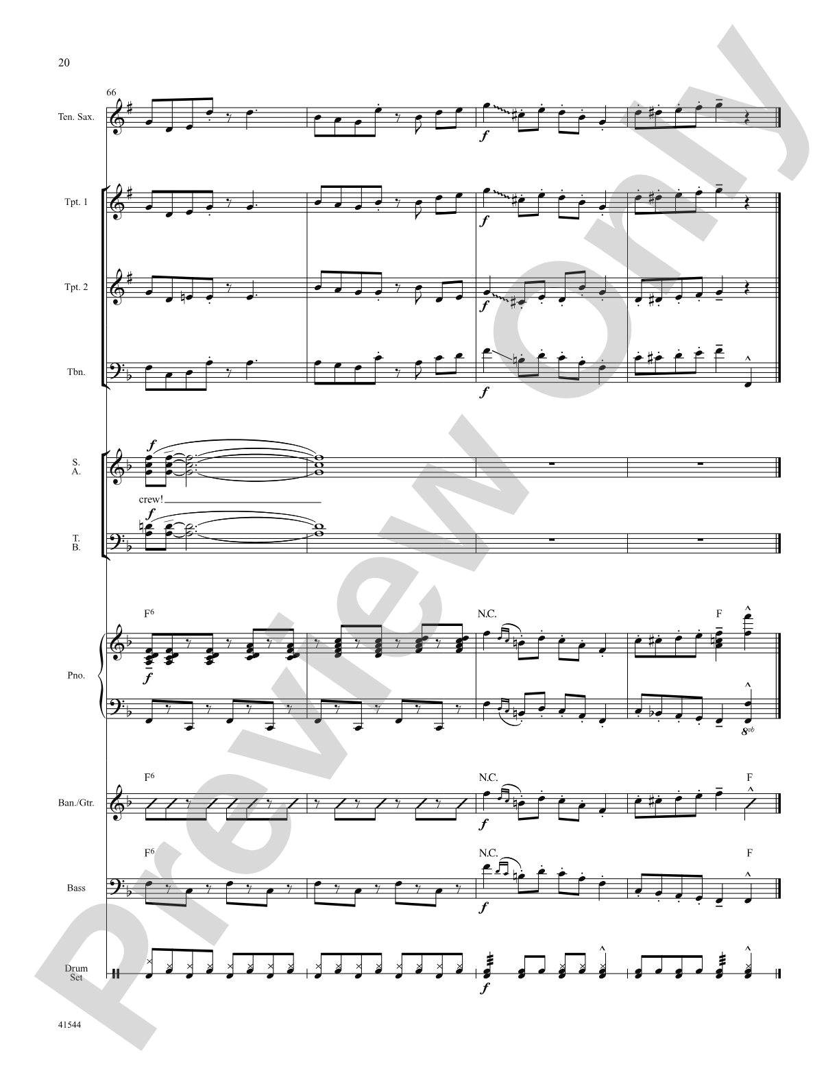 Santa's Crazy Reindeer: Score: Choral SoundPax