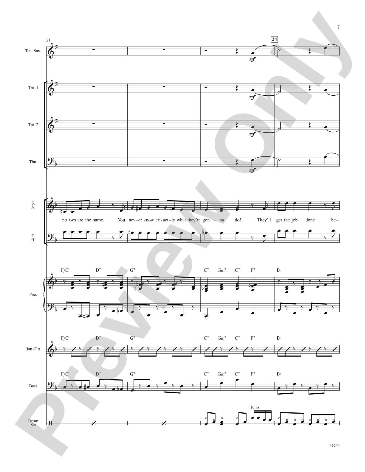 Santa's Crazy Reindeer: Score: Choral SoundPax