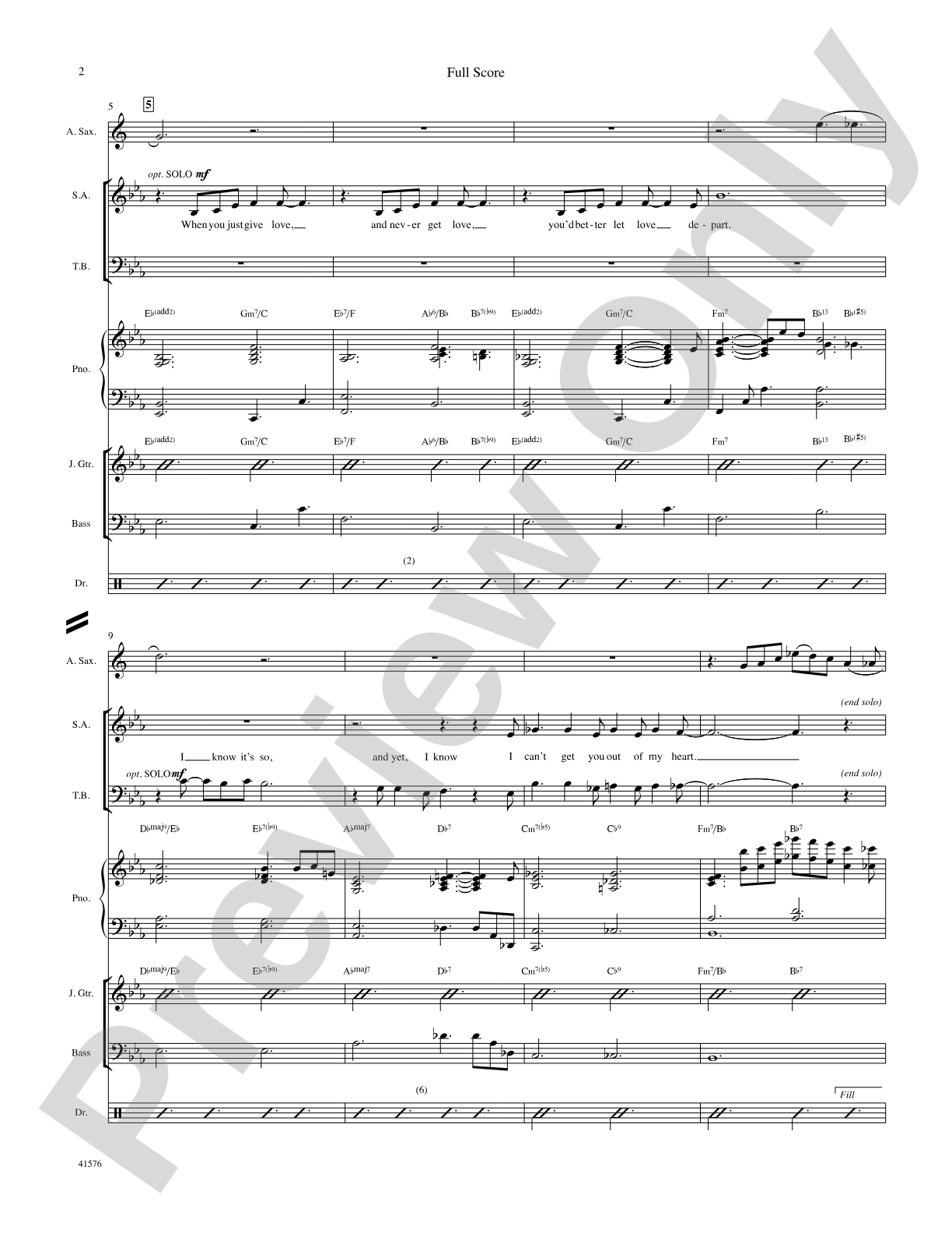 Since I Fell For You: Score: Choral SoundPax