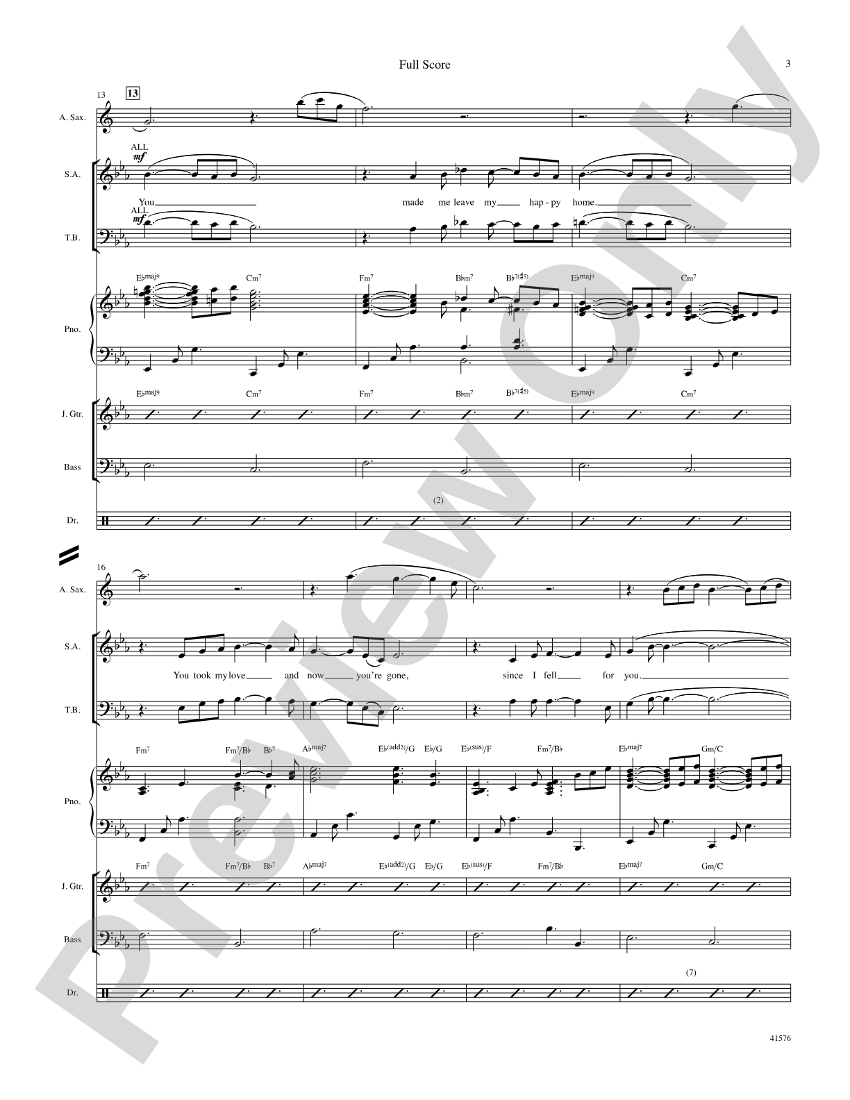 Since I Fell For You: Score: Choral SoundPax