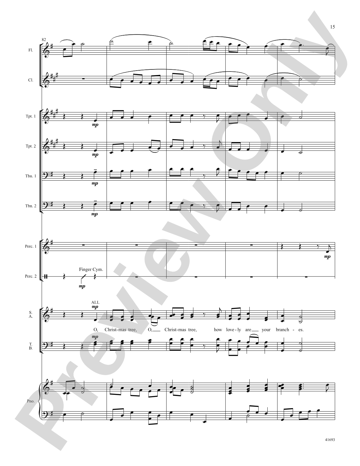 A Wreath of Carols: Score: Choral SoundPax