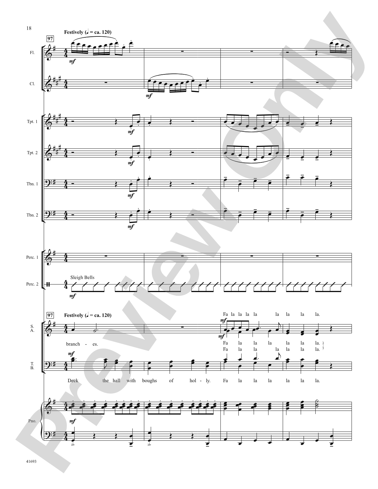 A Wreath of Carols: Score: Choral SoundPax