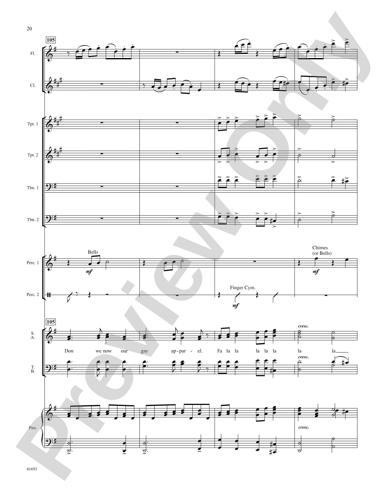 A Wreath of Carols: Score: Choral SoundPax