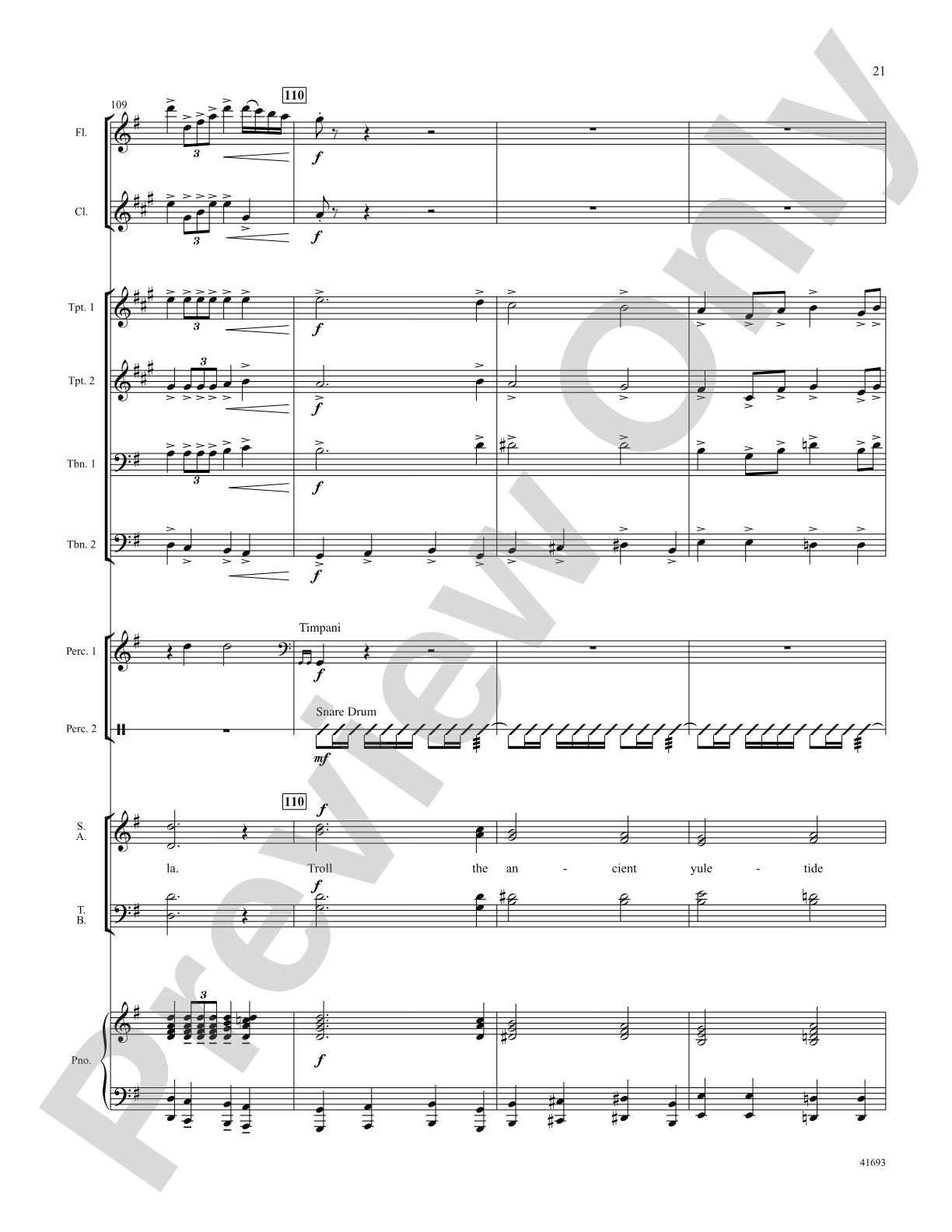 A Wreath of Carols: Score: Choral SoundPax