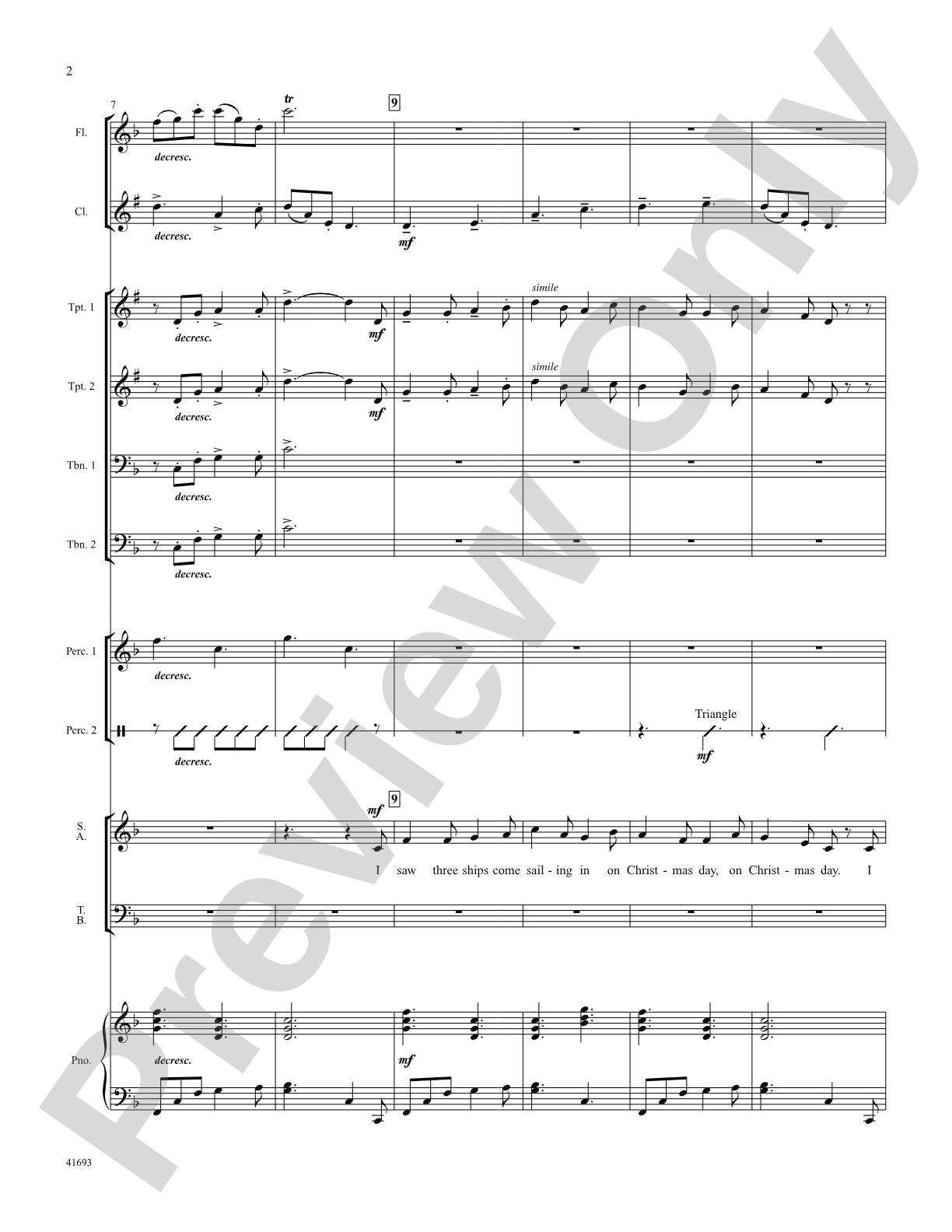 A Wreath of Carols: Score: Choral SoundPax