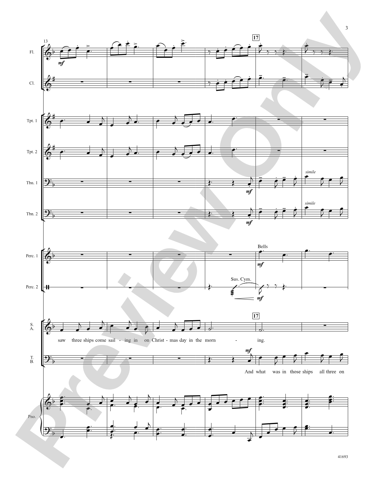 A Wreath of Carols: Score: Choral SoundPax