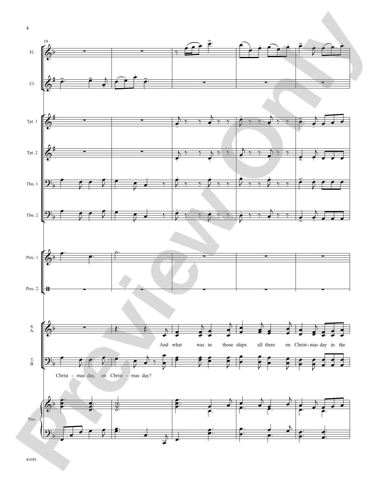 A Wreath of Carols: Score: Choral SoundPax