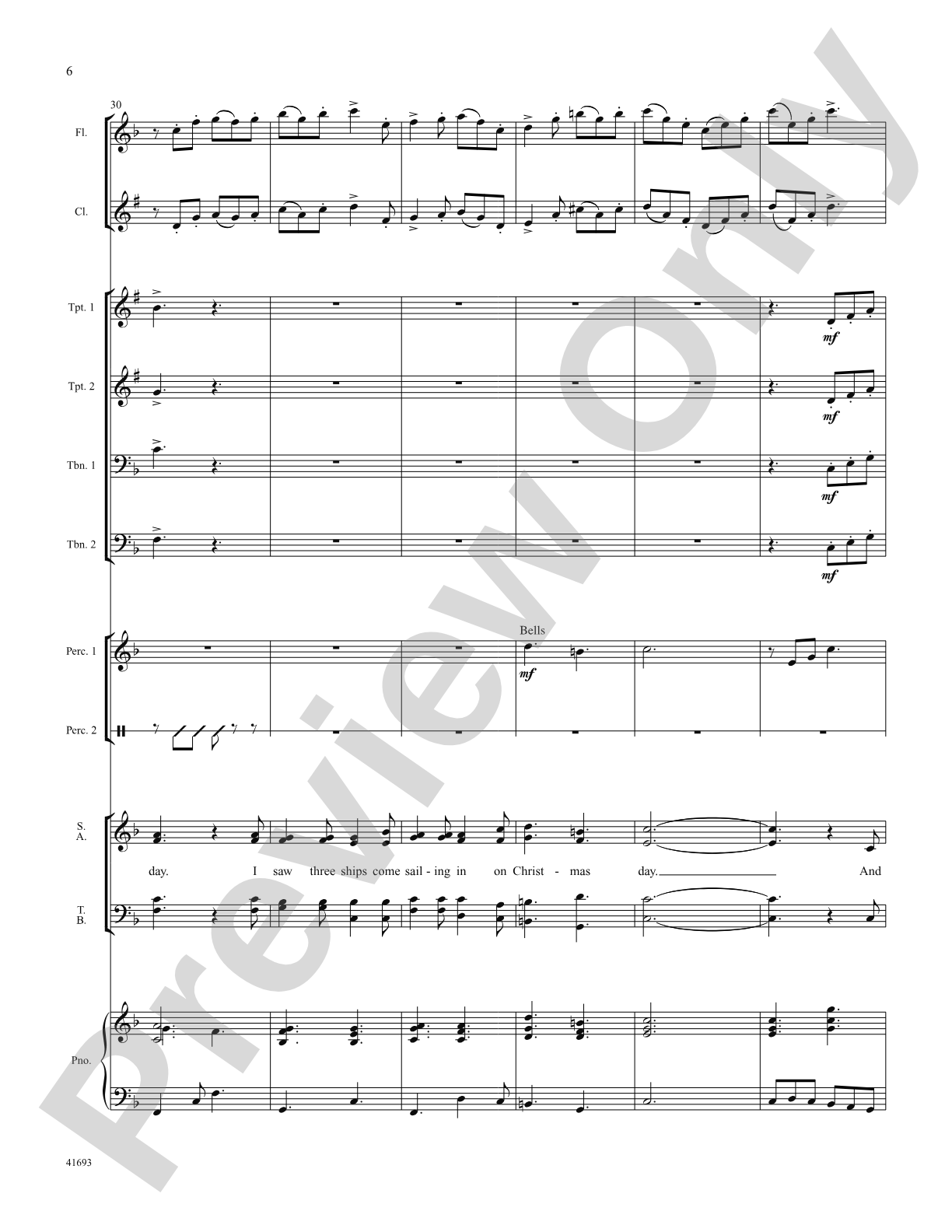 A Wreath of Carols: Score: Choral SoundPax