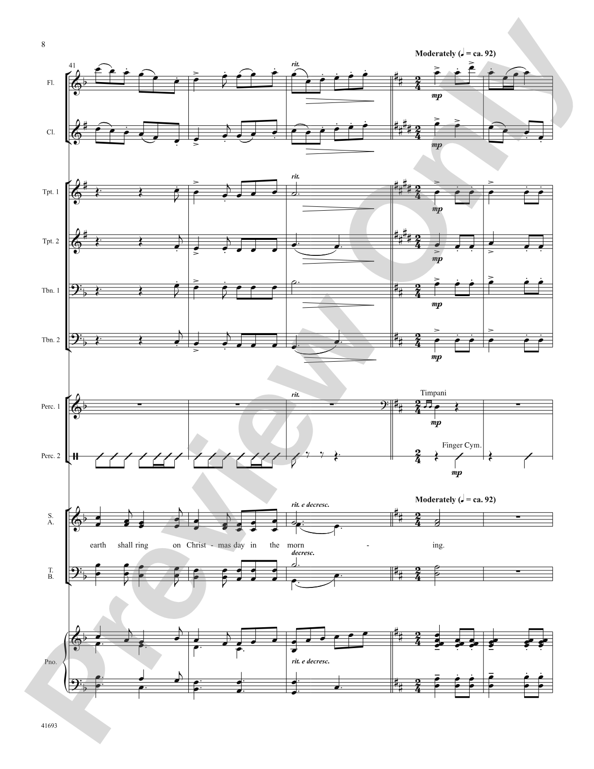 A Wreath of Carols: Score: Choral SoundPax
