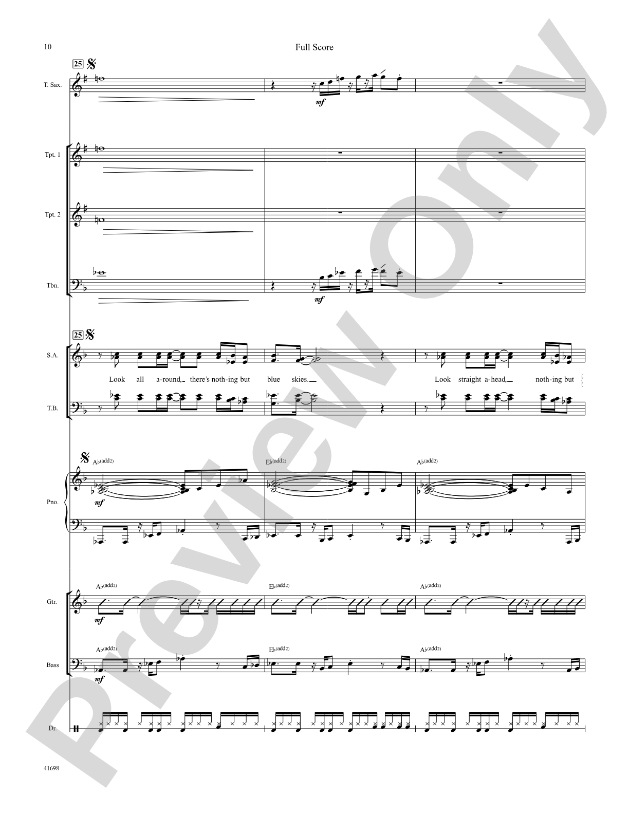 I Can See Clearly Now: Score: Choral SoundPax