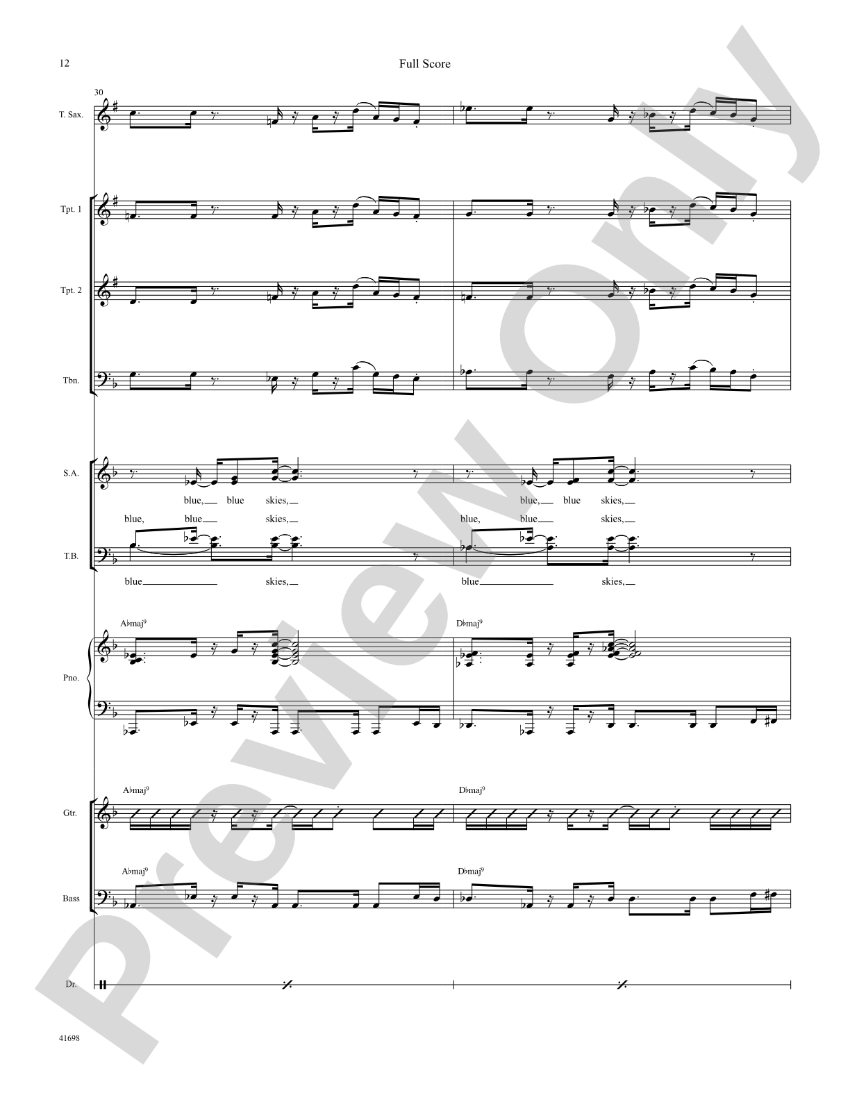 I Can See Clearly Now: Score: Choral SoundPax