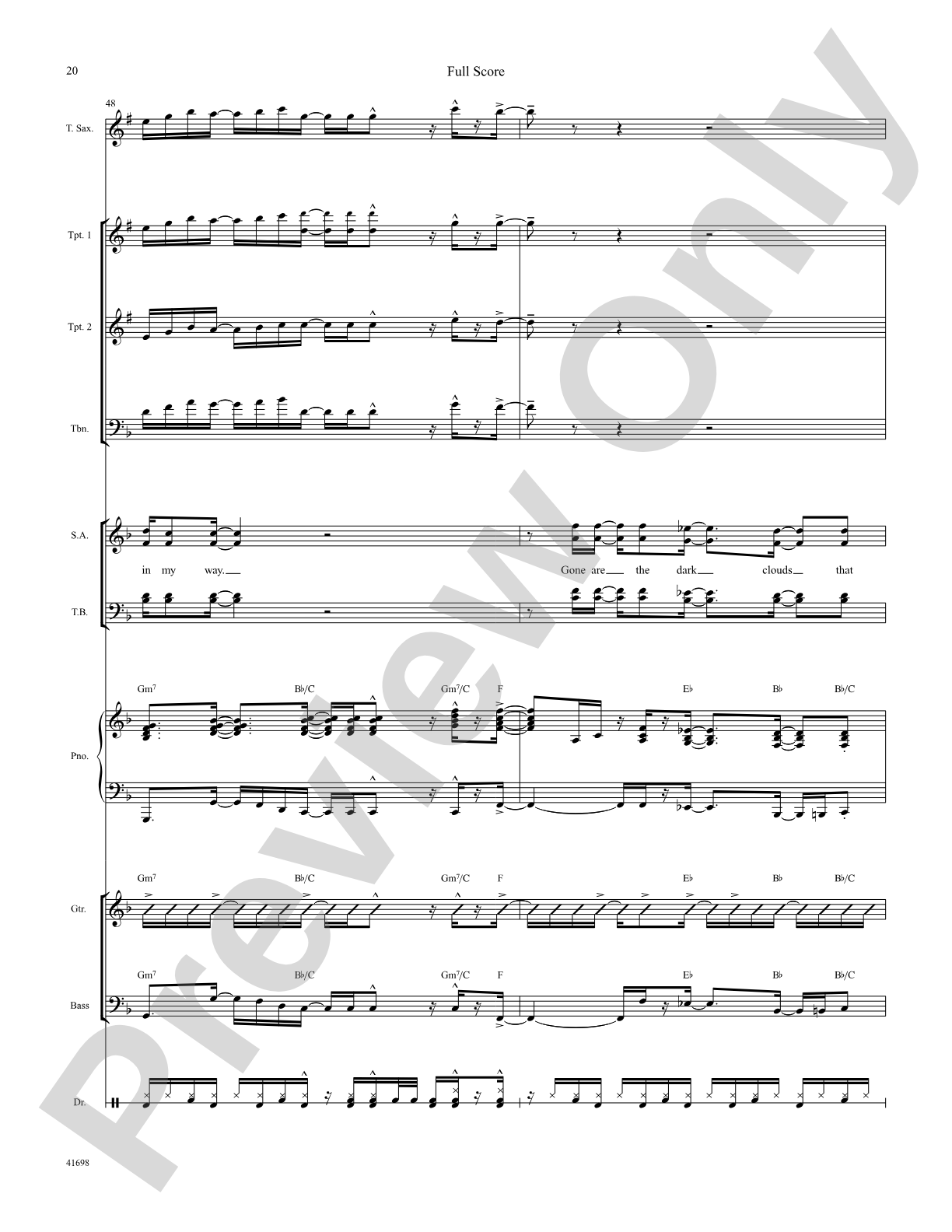 I Can See Clearly Now: Score: Choral SoundPax