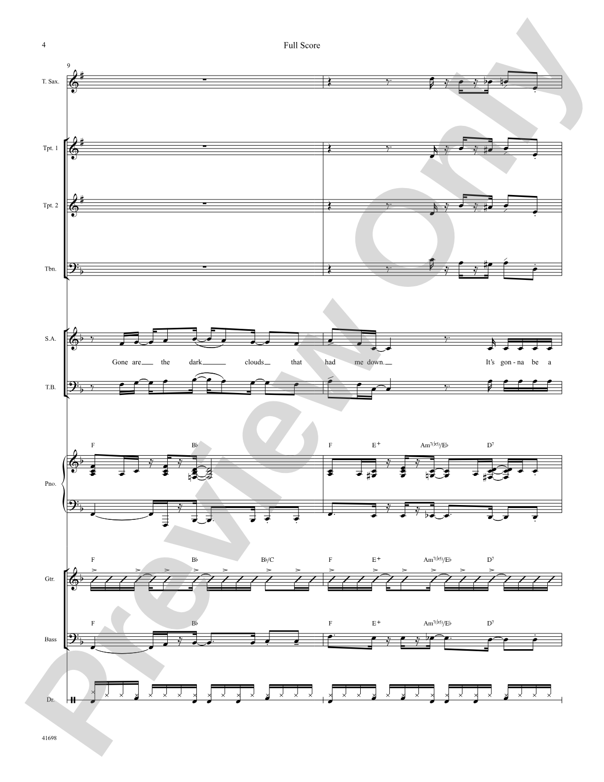 I Can See Clearly Now: Score: Choral SoundPax