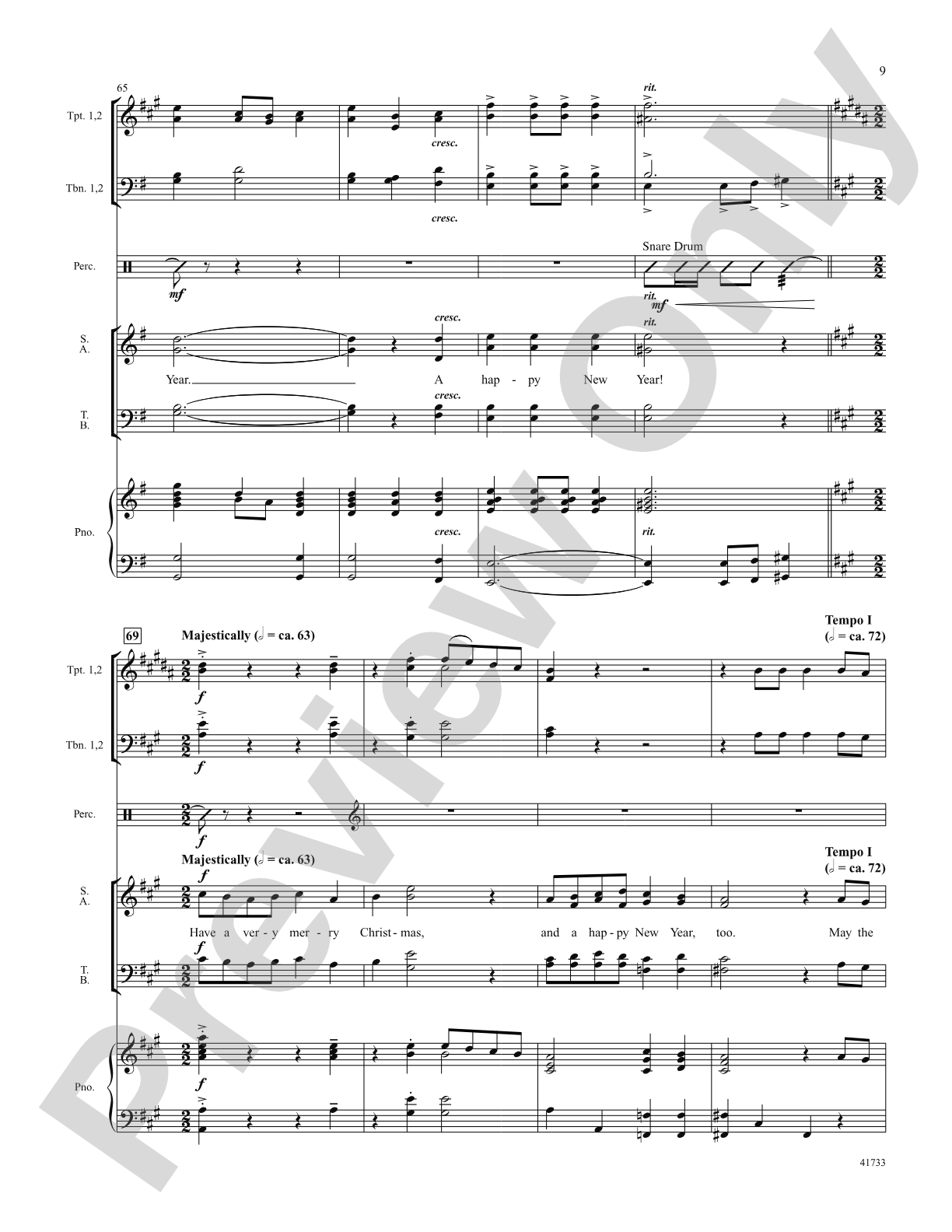 Have a Very Merry Christmas: Score: Choral SoundPax