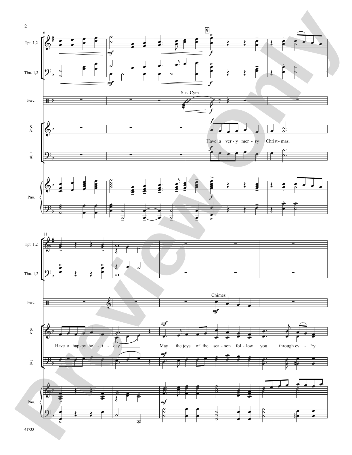 Have a Very Merry Christmas: Score: Choral SoundPax