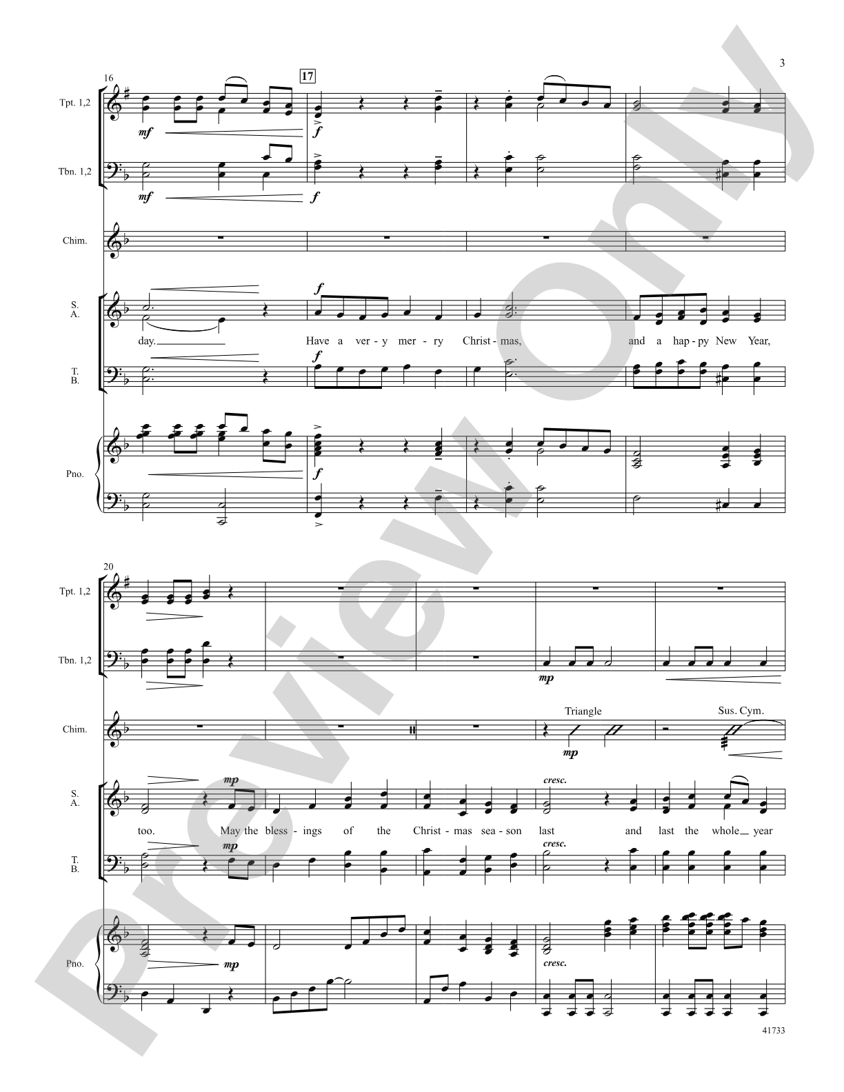 Have a Very Merry Christmas: Score: Choral SoundPax