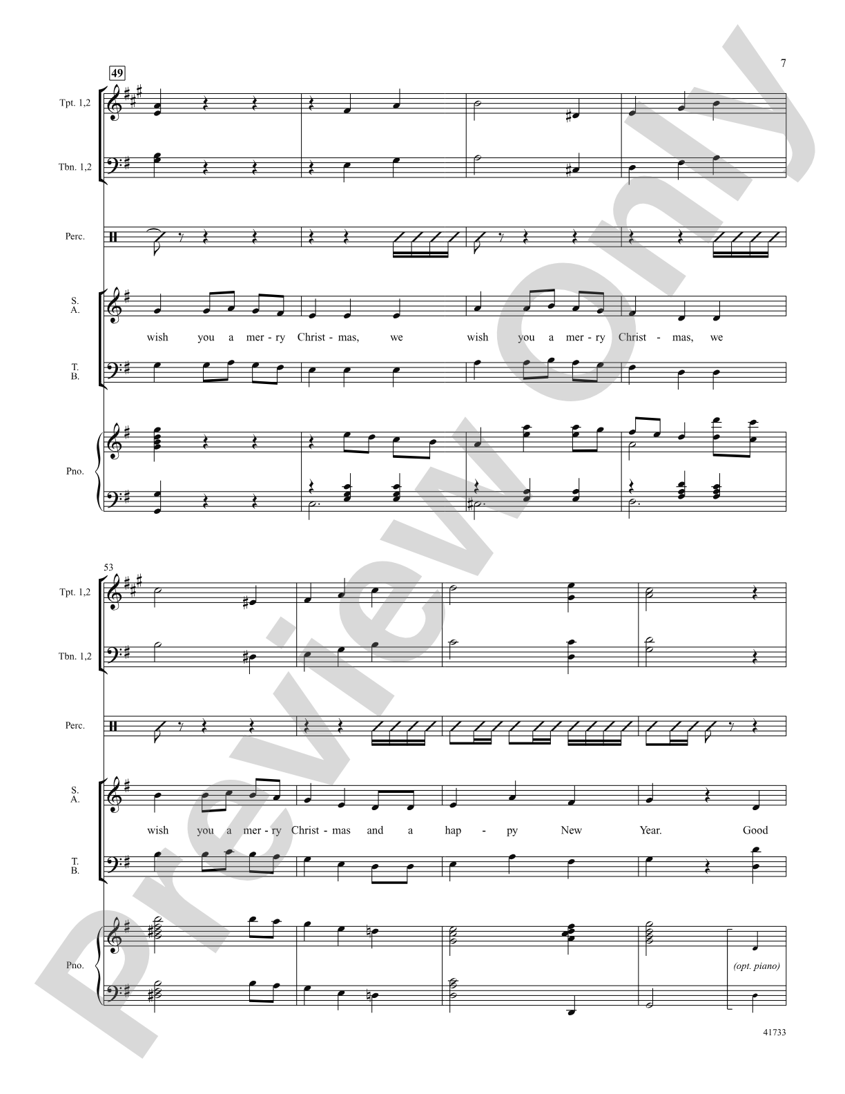 Have a Very Merry Christmas: Score: Choral SoundPax