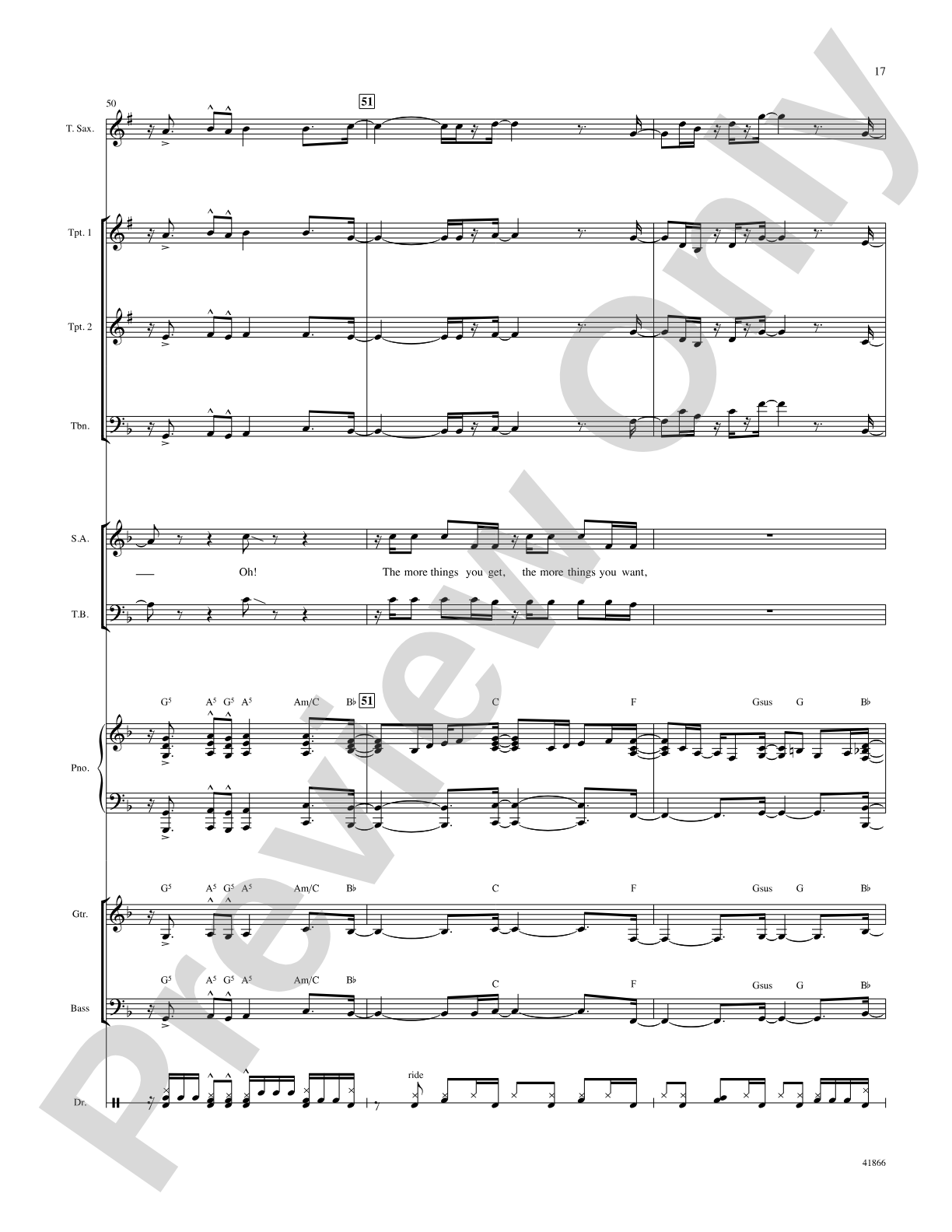 Right Now: Score: Choral SoundPax