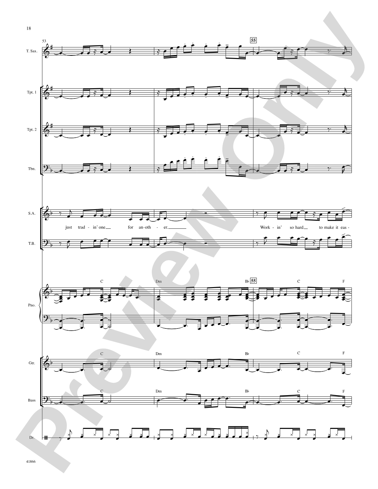 Right Now: Score: Choral SoundPax