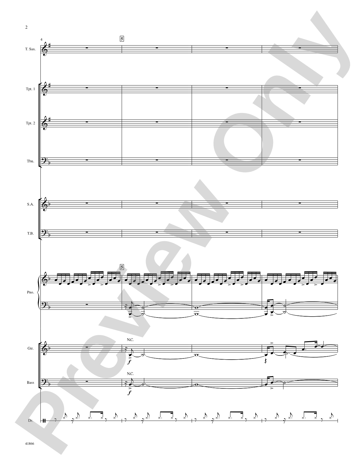 Right Now: Score: Choral SoundPax