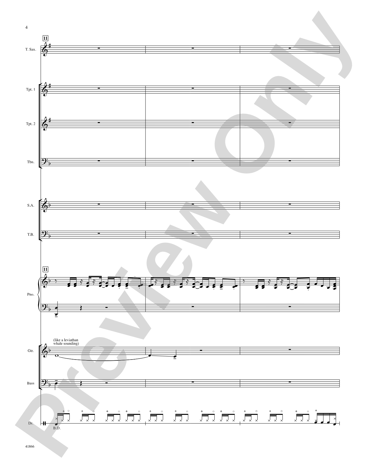 Right Now: Score: Choral SoundPax