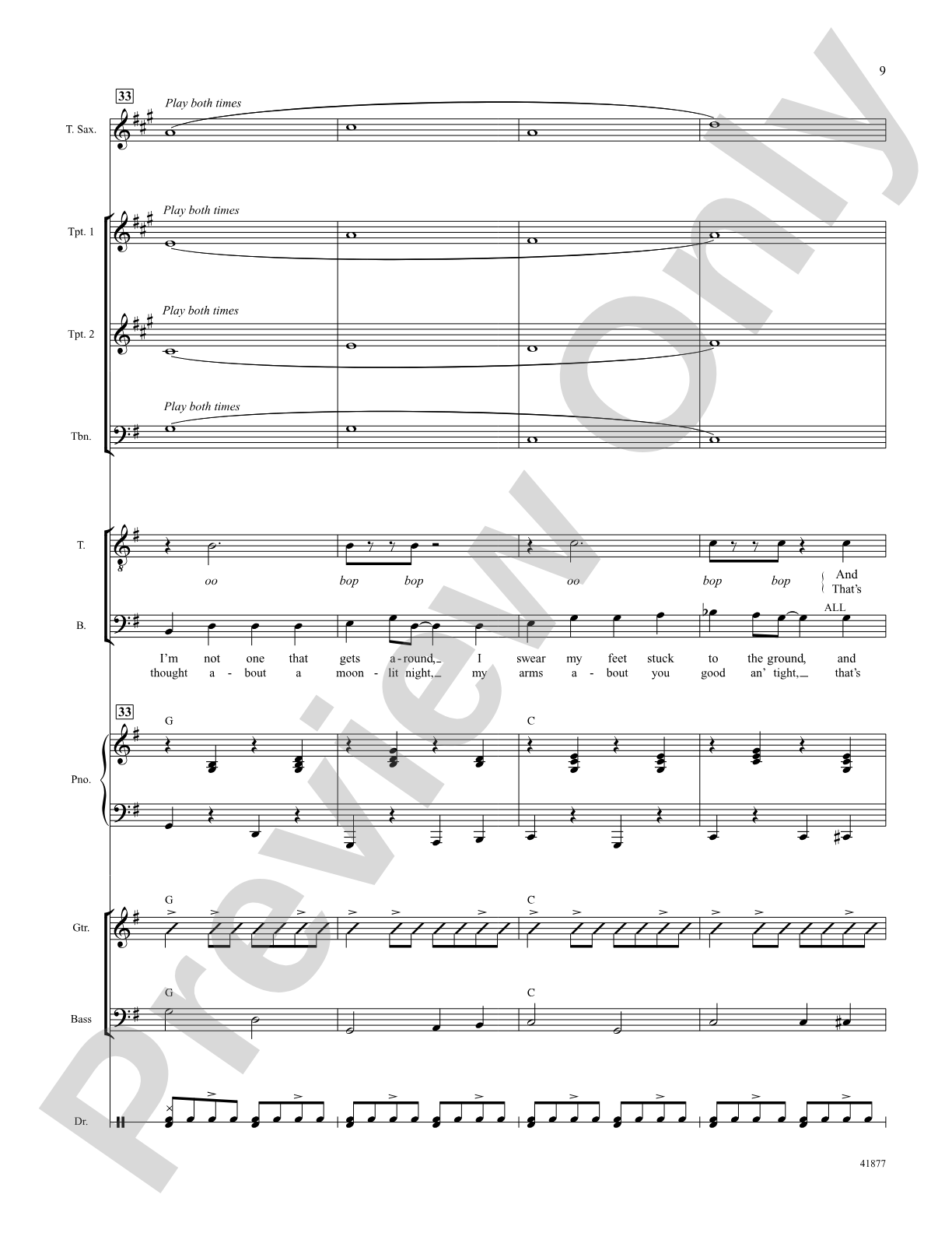 Hello, Mary Lou: Score: Choral SoundPax