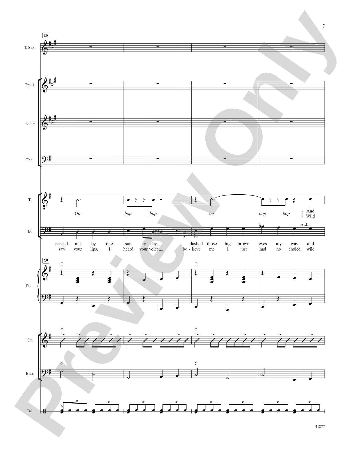 Hello, Mary Lou: Score: Choral SoundPax
