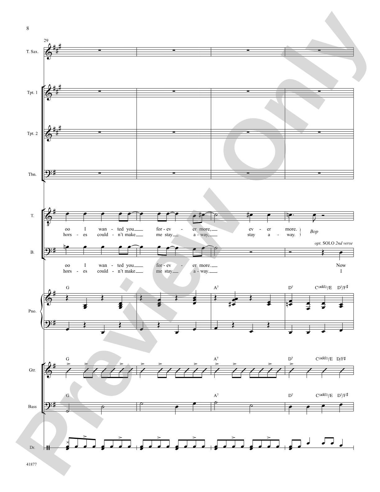 Hello, Mary Lou: Score: Choral SoundPax