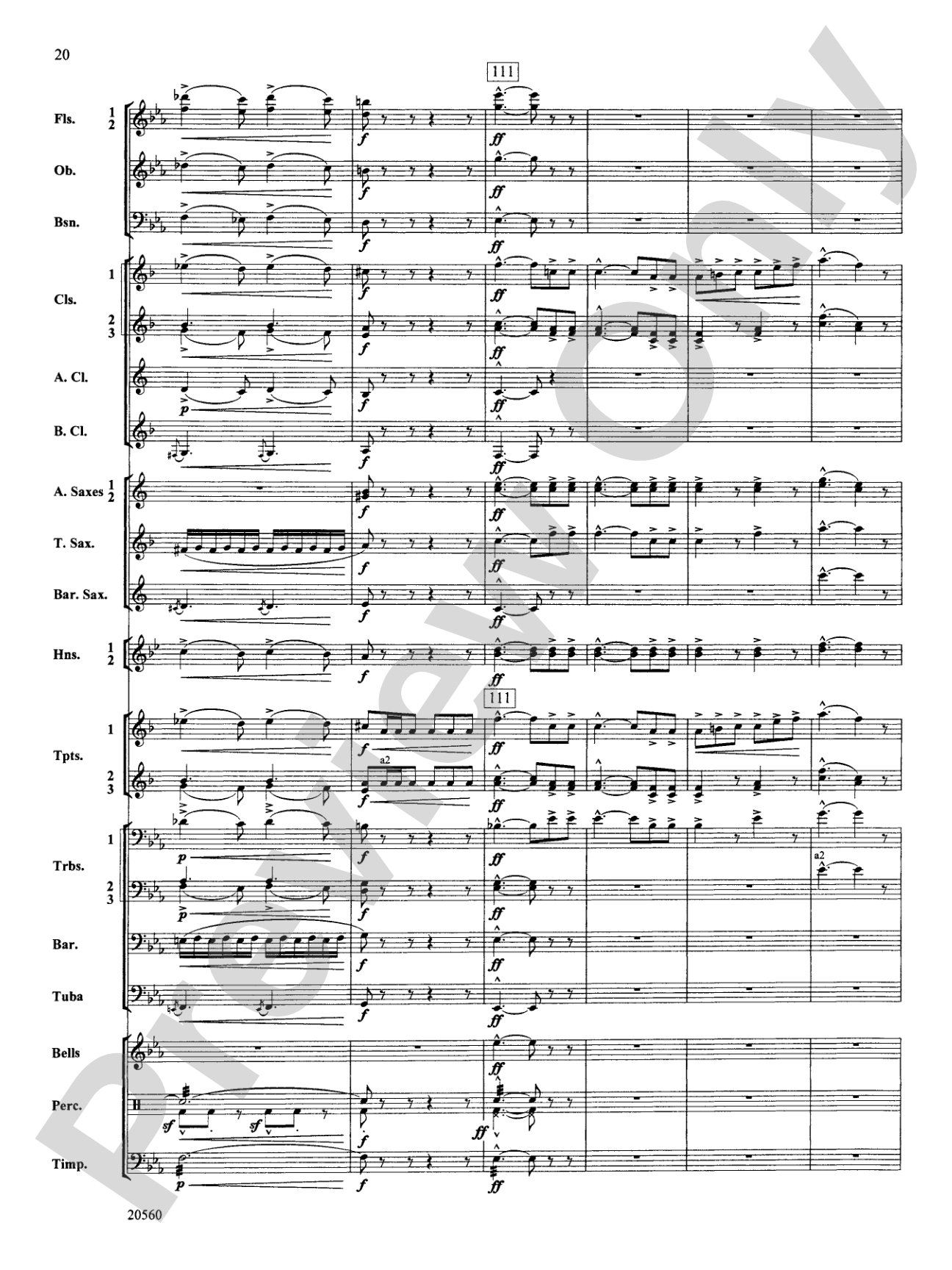 Marche Lorraine: Concert Band Conductor Score & Parts