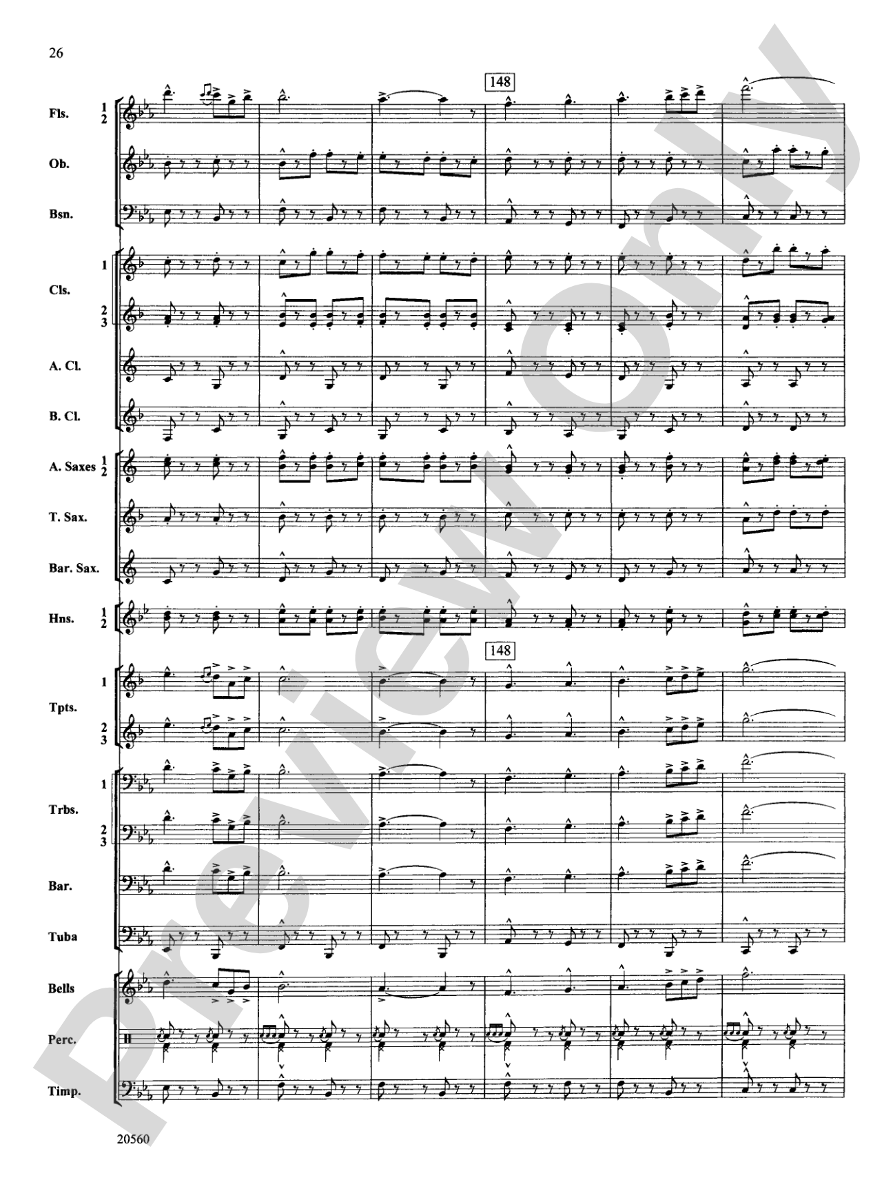 Marche Lorraine: Concert Band Conductor Score & Parts