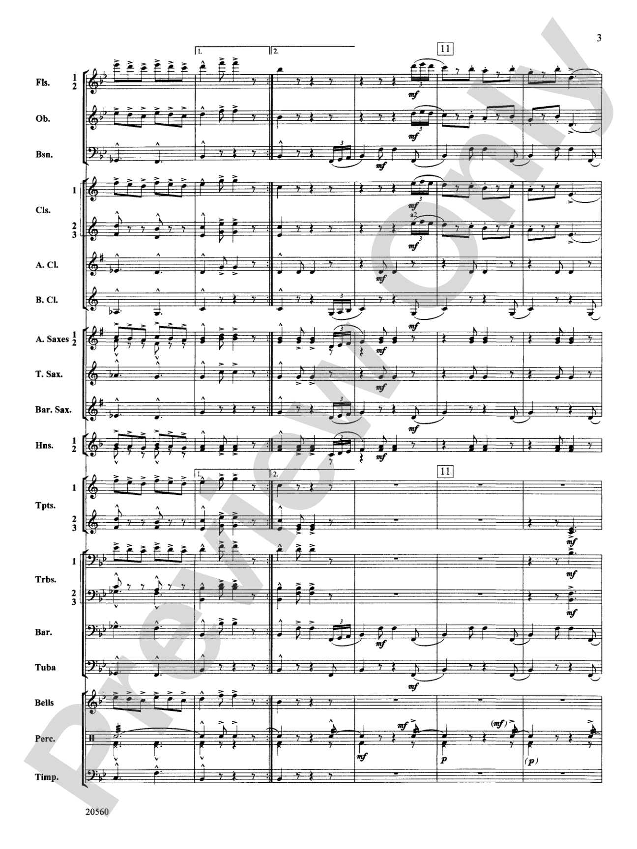 Marche Lorraine: Concert Band Conductor Score & Parts