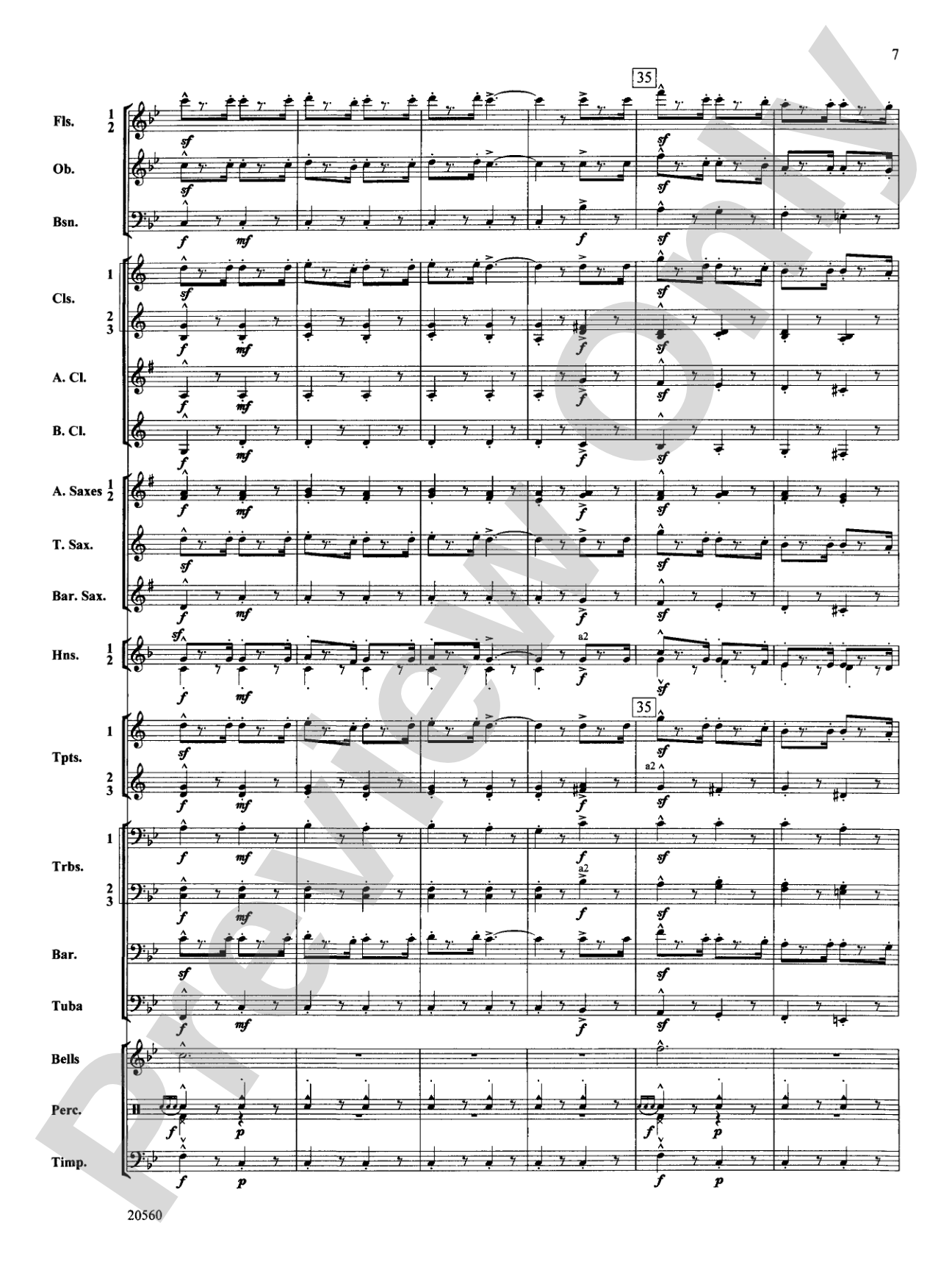 Marche Lorraine: Concert Band Conductor Score & Parts